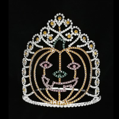 パンプキンラインストーンティアラ