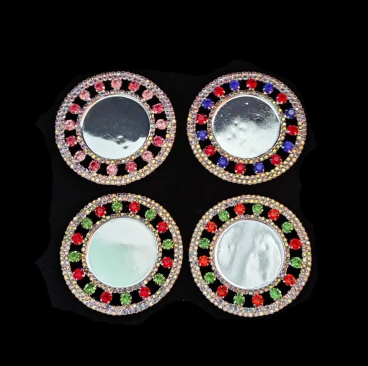 Round Rhinestone Medallion factory